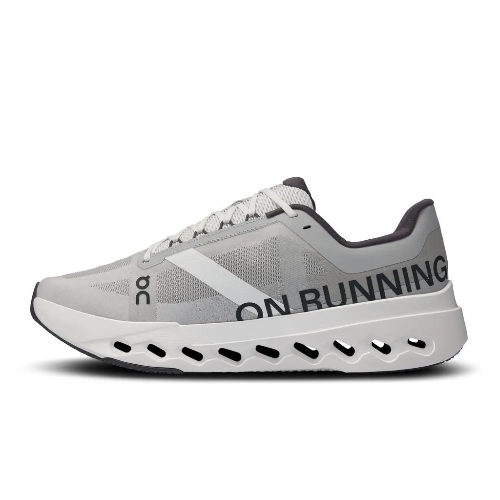 Men's On Cloudsurfer Next Running Shoe in Glacier | White