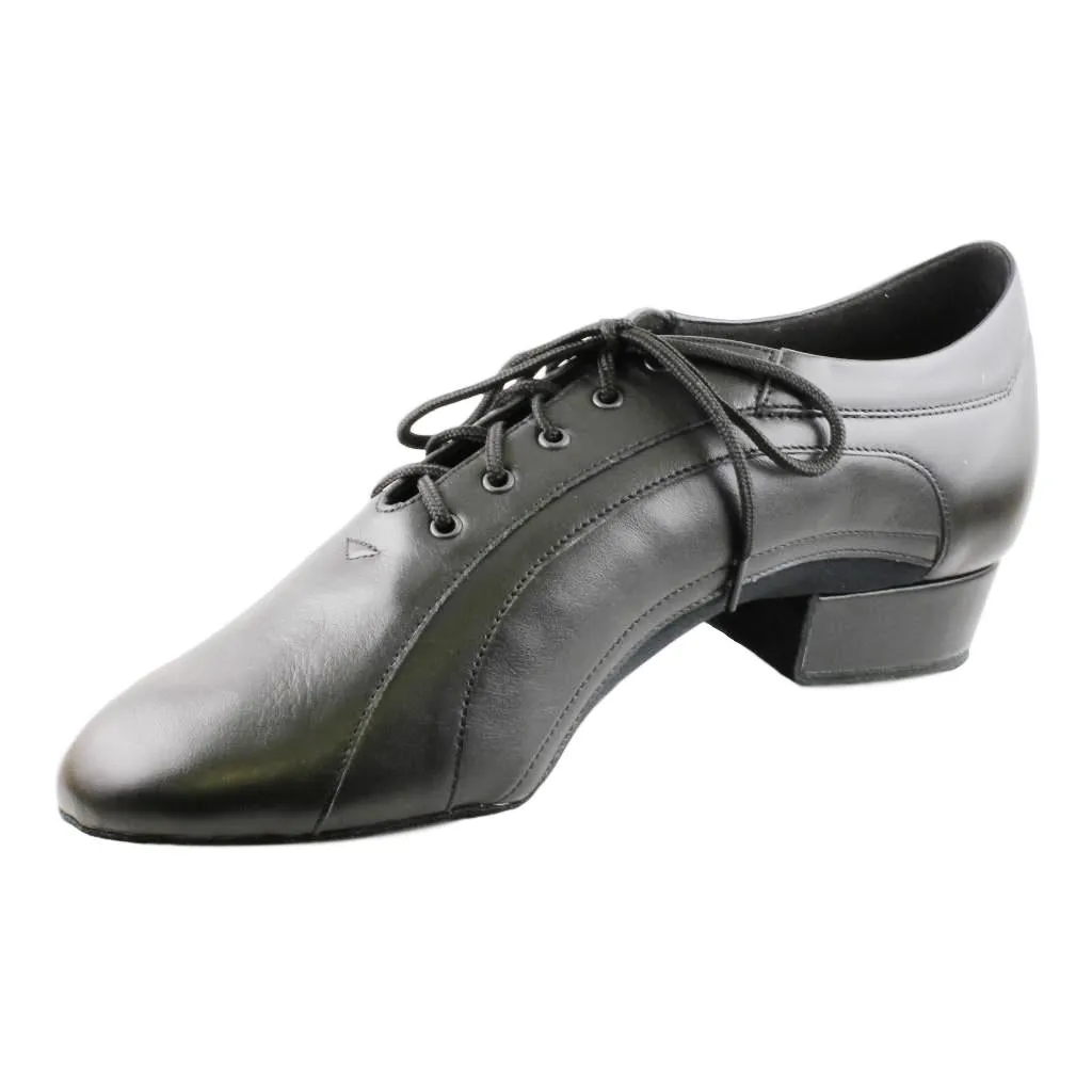 Men's Smooth Dance Shoes, 1115 Franco, Black Leather