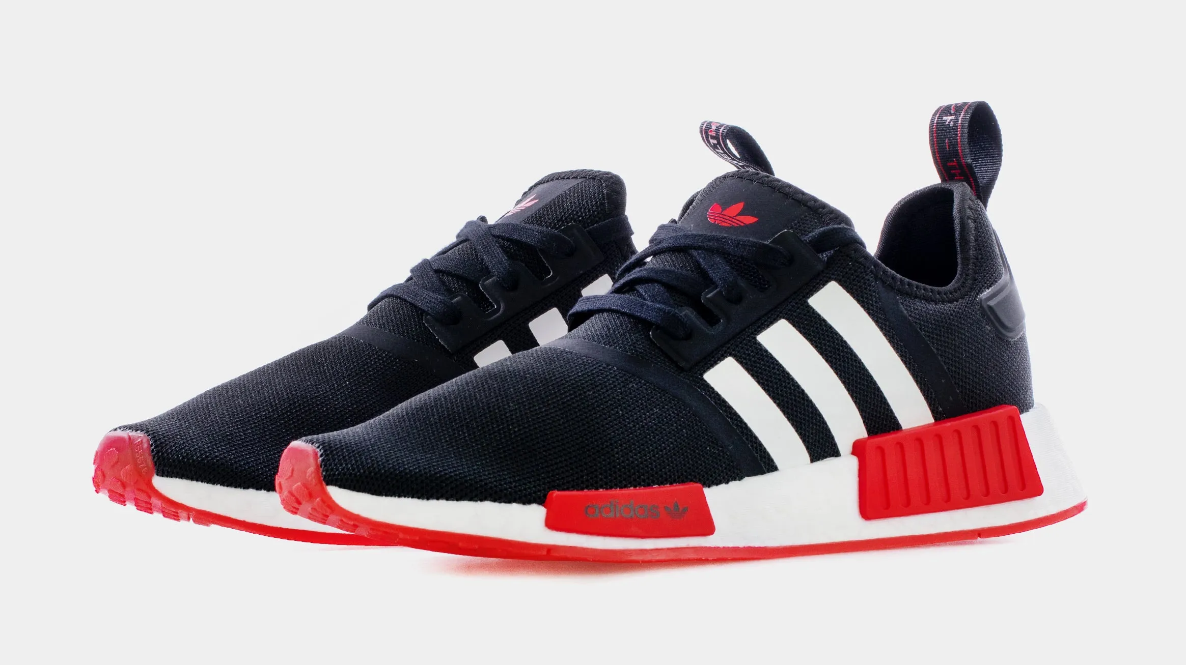 NMD_R1 Mens Running Shoes (Black/Red)