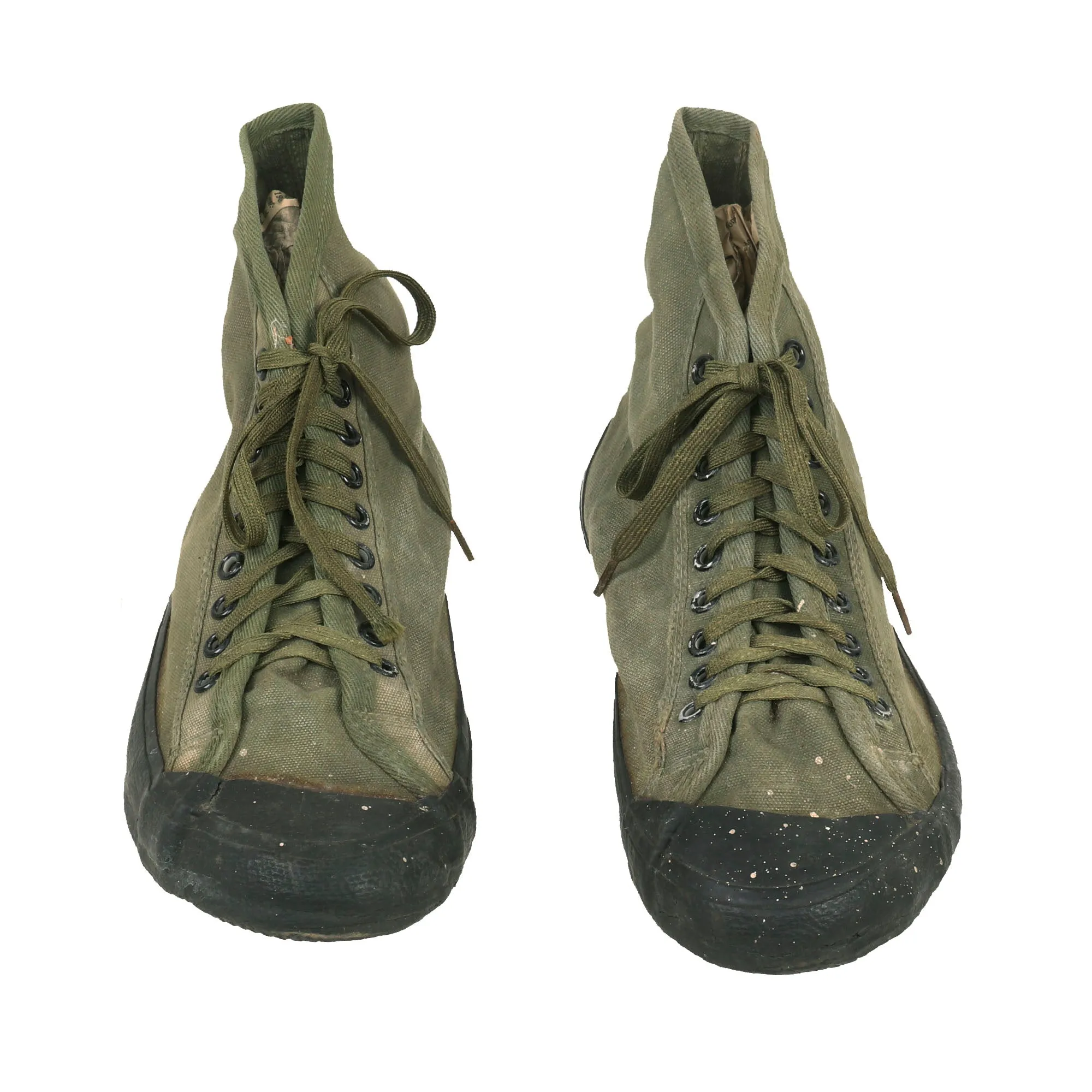 Original U.S. WWII Unissued US Marine Corps “Converse” Style Jungle Sneakers - Matched Pair