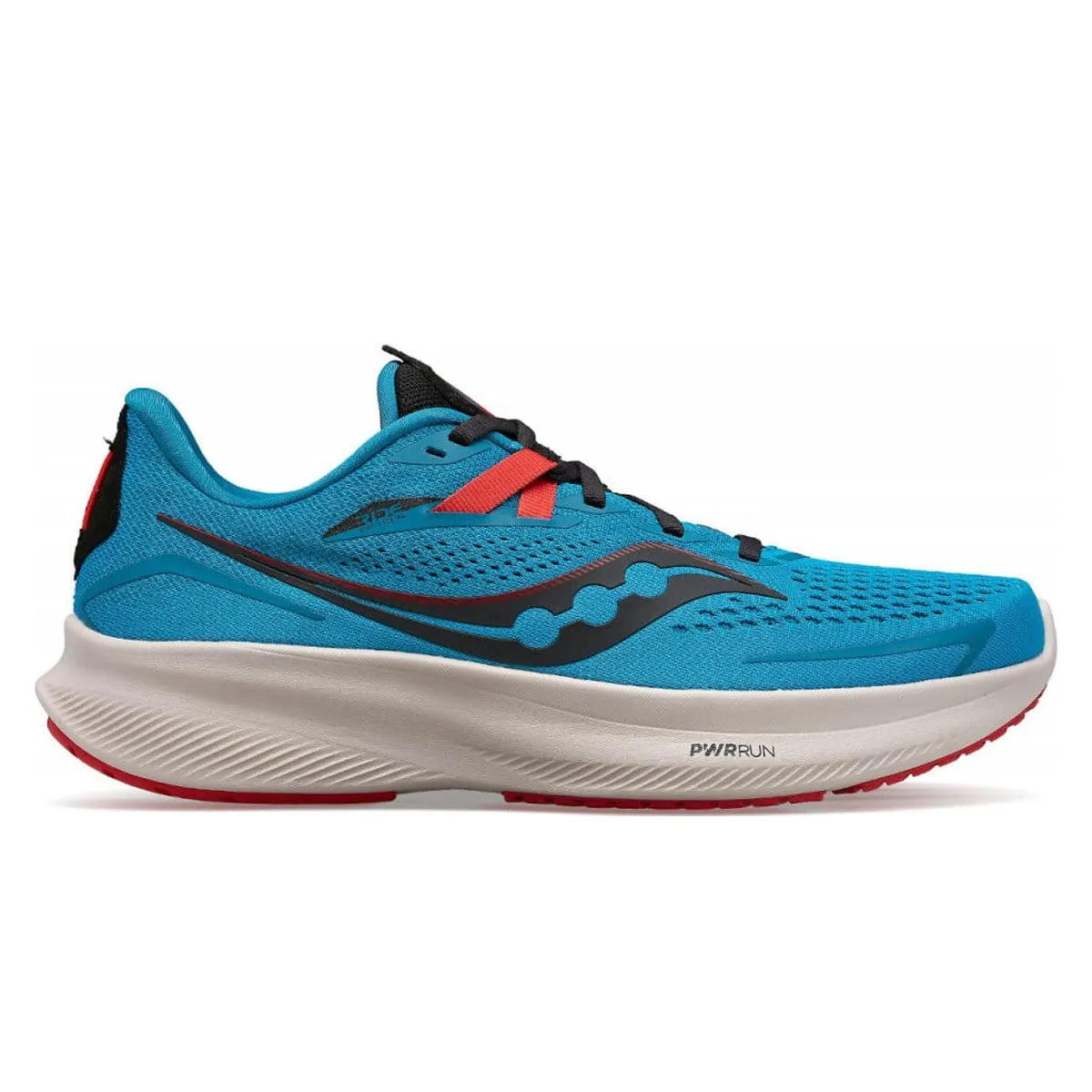 Saucony Ride 15 Mens | Ocean/black