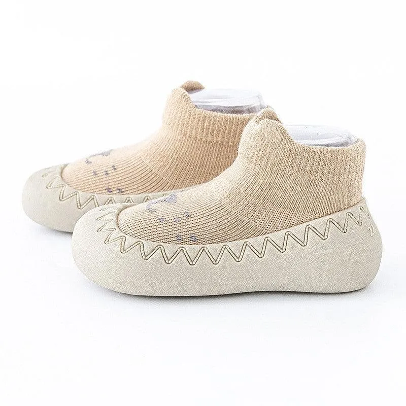 SnuggleSteps Soft Sole Toddler Shoes – Cotton Comfort for Spring & Autumn