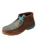 TWISTED X Women's Chukka Driving Moc - Turquoise