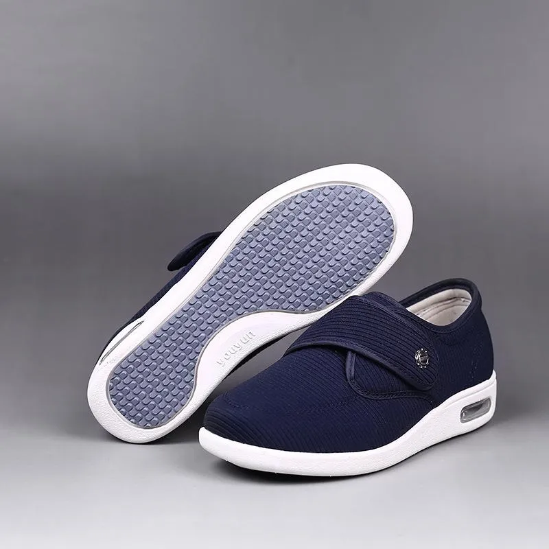 Women Slip On Wide Diabetic Shoes For Swollen Feet Width Orthopedic Shoes