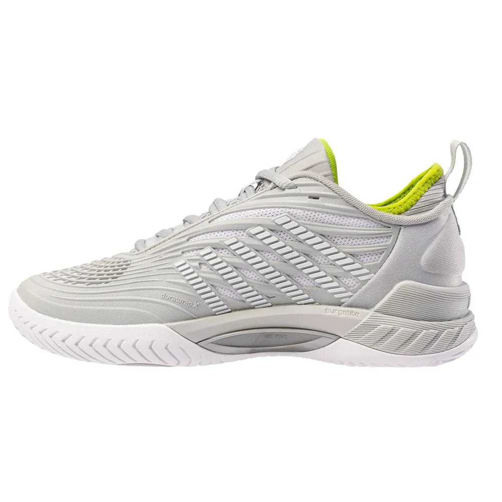 Women's Hypercourt Supreme 2 Tennis Shoes Gray Violet and White