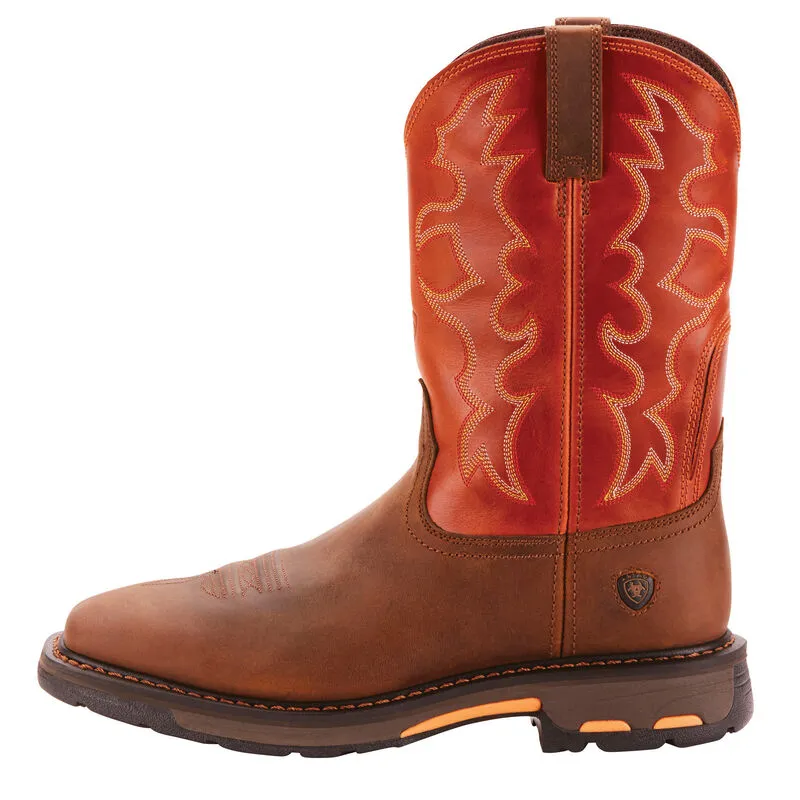 WorkHog Wide Square Toe Work Boot By Ariat